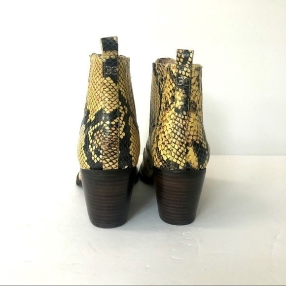 SAM EDELMAN Winona snake print western boots - Picture 4 of 7